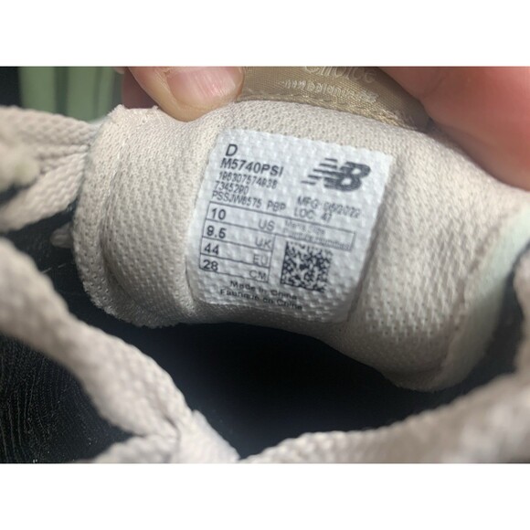 Size 10 - New Balance 57/40 Moonbeam Mindful Grey Mens Shoes - Picture 10 of 10